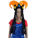 Black Braided Long Party Wigs