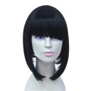 Bob Style Black Smooth Party Wigs
