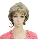 Short Curly Mixcolor Party Wigs