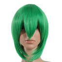 Green Flip Out No Bang Party Wigs