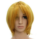 Heat-resistant Golden Smooth Party Wigs