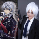 White Soft Flip Out Cosplay Wigs