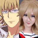 Curl Up Shoulder Length Flip Out Cosplay Wigs
