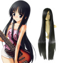 Black Extra Long Side Bang Cosplay Wigs