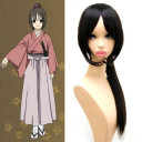 Black Long Hand Tied Cosplay Wigs