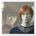 Brown Short Smooth Cosplay Wigs