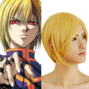 Golden Smooth Straight Cosplay Wigs
