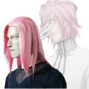Pink Middle Long No Bang Cosplay Wigs