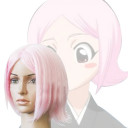 Bleach Pink Short Cosplay Wigs